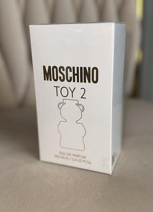 Дуже шлейфові парфуми ведмедик🐻 moschino toy 2 жіночі духи 100 мл парфюм розкішний аромат для жінок