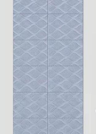 Гімнастичний килимок складаний 183x60x0.8 см синій