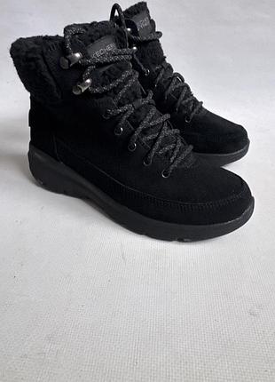Замшеві чобітки skechers 2