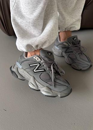 😍 жіночі кросівки new balance 9060 | shadow grey premium (7)