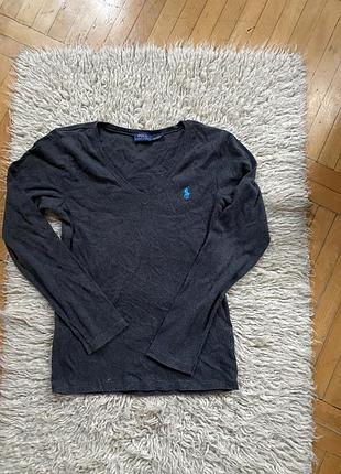 Теплий бавовняний светр polo ralph lauren. оригінал