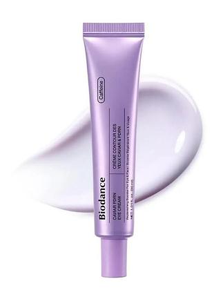 Крем для шкіри навколо очей biodace caviar pdrn eye cream, 30ml