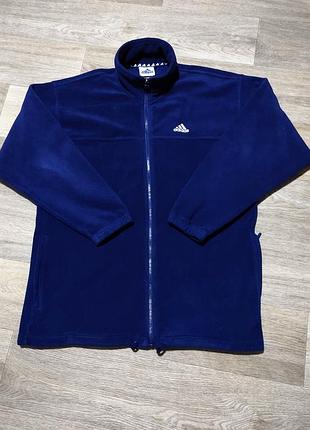 Чоловіча толстовка на блискавці adidas, розмір l.