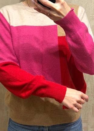 Яскравий кашеміровий джемпер autograph (marks & spencer) — 100% cashmere, 2