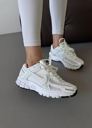 Кроссовки женские nike zoom vomero 5 | «white / black» premium