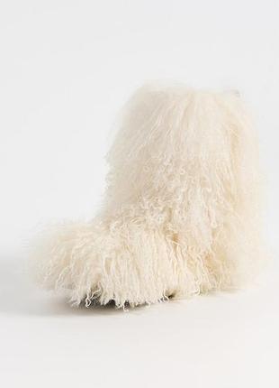 Женские угги мини замш белые ugg classic short fluff momma white