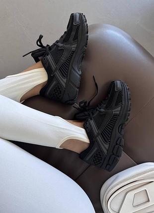Кросівки жіночі nike zoom vomero 5 | “triple black” premium