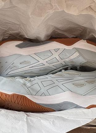 Кросівки волейбольні asics gel-rocket 11 сіро-блакитні б/в