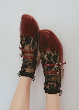 Носки из кружева