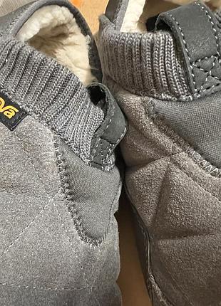 Теплі мокасини teva reember plushed оригінал 8