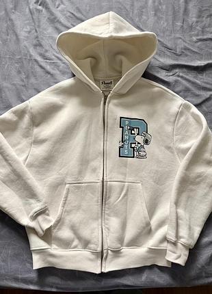 Жіноче чисто біле худі pull&bear xs