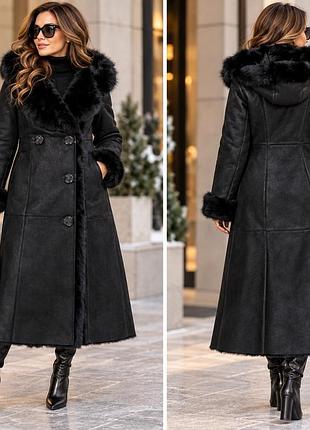 🔥🔥🔥 розкішна натуральна дублянка sibirya leather — овчина + хутро тоскани! 🔥