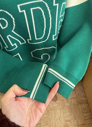 Світер подовжений, оверсайз💚 5