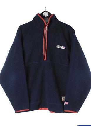 Вінтажна чоловіча флісова кофта reebok classic