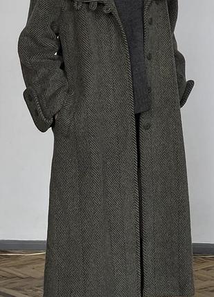 Жіноче зимове шерстяне пальто made in italy, розмір s