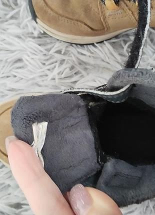 Ботинки демисезонные утепленные флисом 6