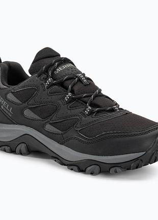 Чорні кросівки gore tex горетекс merrell west rimgtx