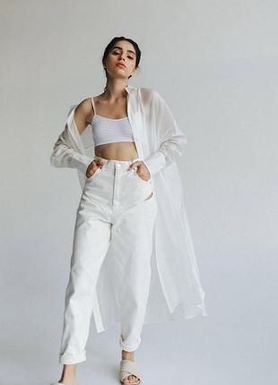 Білі джинси від українського бренду ours l 🛍️1+1=3🛍️