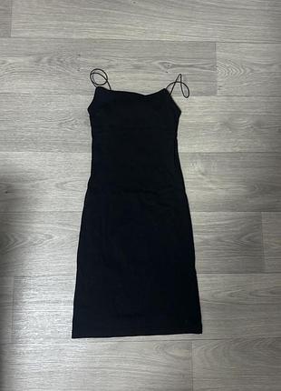 Коротка жіноча міні сукня zara чорна розмір s