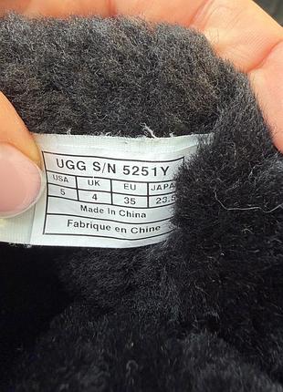 Уггі жіночі ugg classic short чорні 5