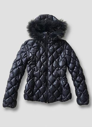Женский пуховик moncler черная куртка зимняя с капюшоном пуховик картей черный пуховик соты
