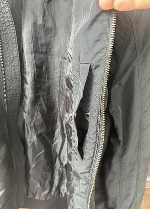 Куртка  бомбер чорна h&m розмір м 7