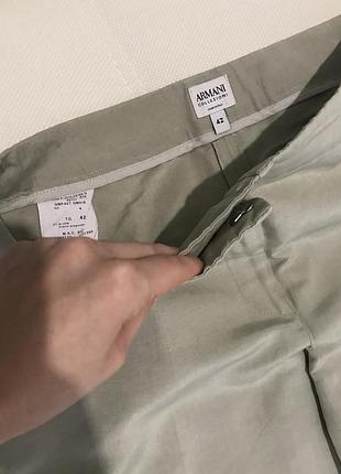 Чудові лляні брюки armani 2