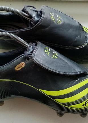 Винтажные мужские футбольные бутсы adidas tunit +f50 (2006 год)