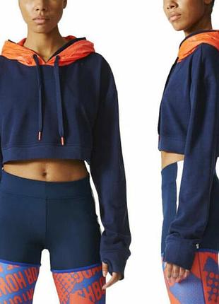 Стильне вкороченн худі adidas stella mccartney
