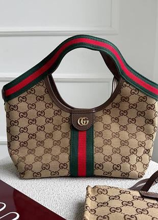 Сумка gucci small gigilo tote size 25*21 cm