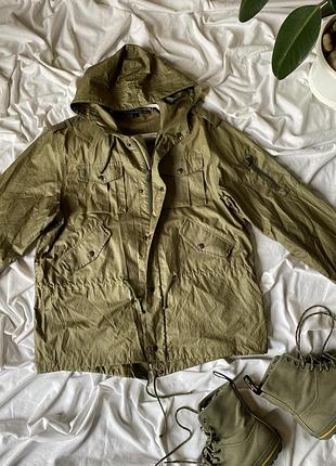 Мужская легкая куртка в стиле милитари lauren ralph lauren италия л м