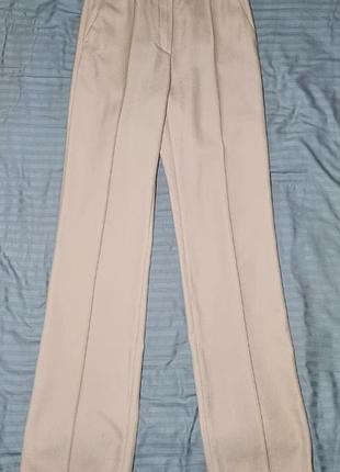 Брюки из шерсти massimo dutti 4