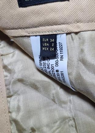 Брюки из шерсти massimo dutti 8