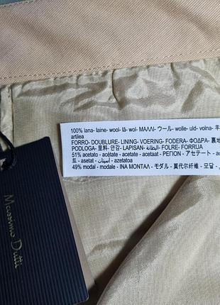 Брюки из шерсти massimo dutti 7