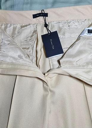 Брюки из шерсти massimo dutti 6