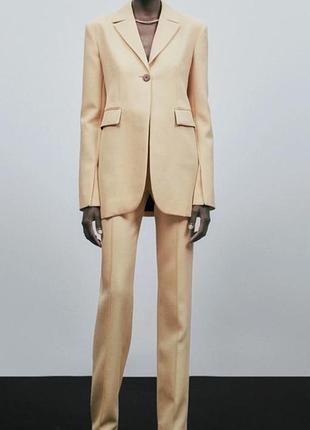 Брюки из шерсти massimo dutti 10