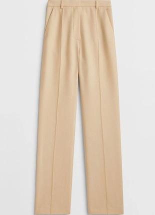 Брюки из шерсти massimo dutti