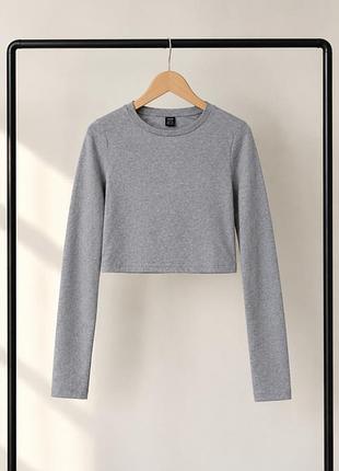 Жіночий лонгслів shein xs-s з довгим рукавом