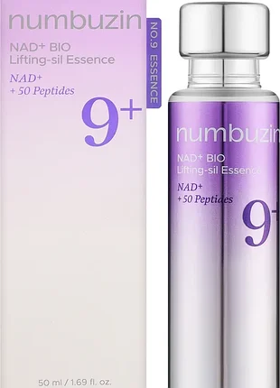 Сироватка для обличчя numbuzin no.9 nad+ bio lifting-sil essence 50 мл
