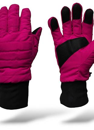 Рукавички жіночі підліткові лижні рожеві 9097_pink