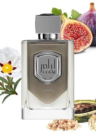 Стійкий парфум lattafa perfumes liam grey 3