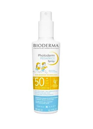 Спрей детский photoderm pediatrics spf50+ bioderma 200ml