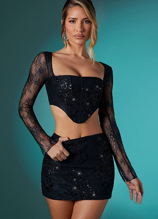 Топ лонгслив y2k dollskill oh polly