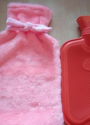 Продам резиновую грелку в чехле,на 2 литра