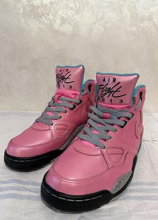 Nike air flight 2013 pink/turquoise (40р / 25.5 см)