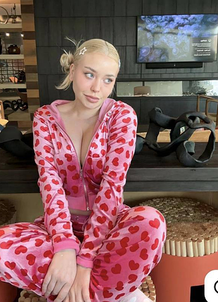 Зипка кофта велюр y2k dollskill 3