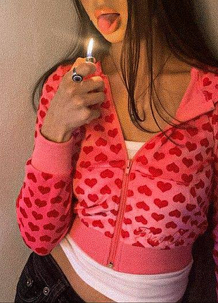 Зипка кофта велюр y2k dollskill 5