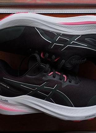 Беговые кроссовки asics 1968-2000 12 lite-show 1011b766 оригинал р.43.5 стан идеальный черные