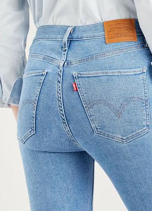 Джинси жіночі levi’s блакитні джинси скіні 29