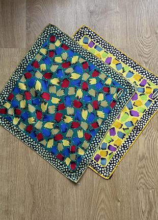 Вінтажні шийні шовкові хустки missoni